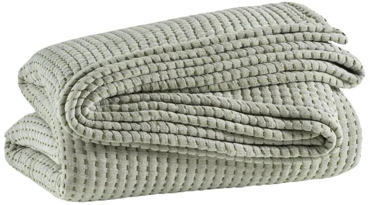 Pick Stitch Matelasse Coverlet
