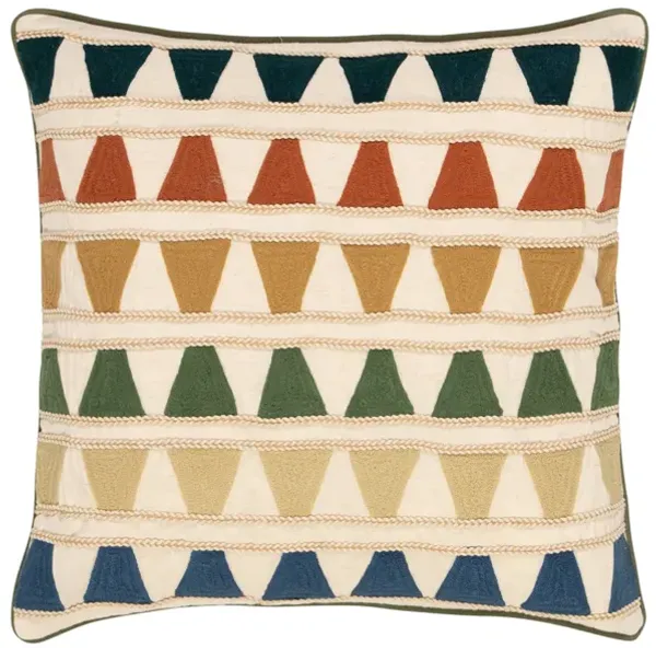 Montello Embroidered Decorative Pillow Cover