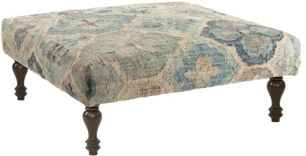 Pali Custom Rug Ottoman