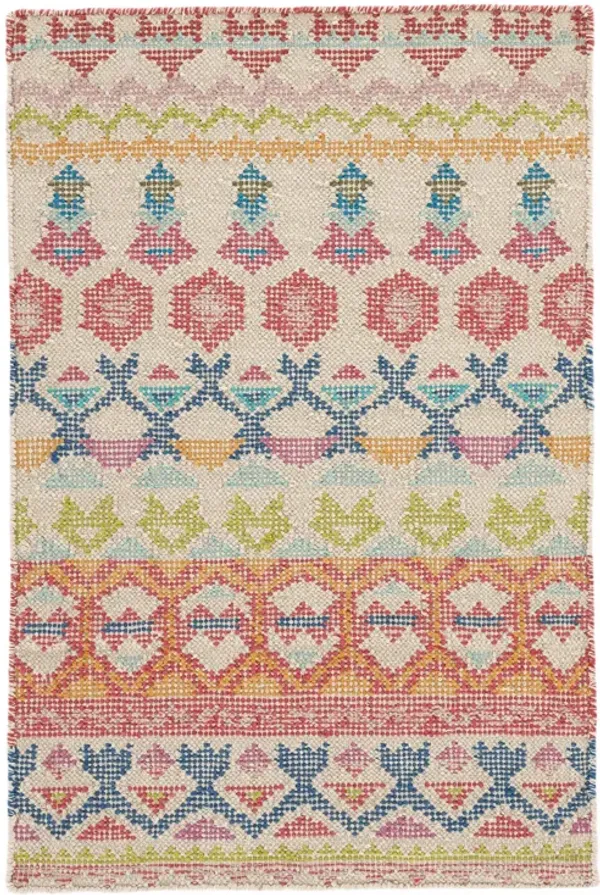 Stony Brook Hand Loom Knotted Cotton Rug