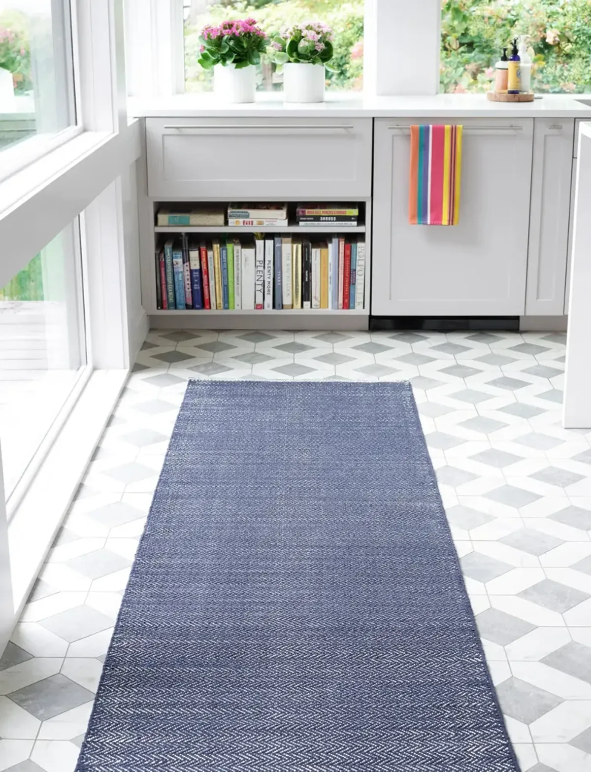 Herringbone Handwoven Indoor/Outdoor Rug