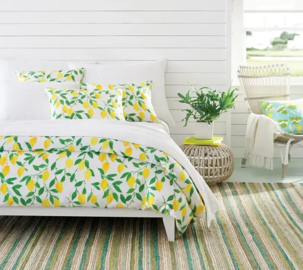 Tea & Toast Quilted Sham