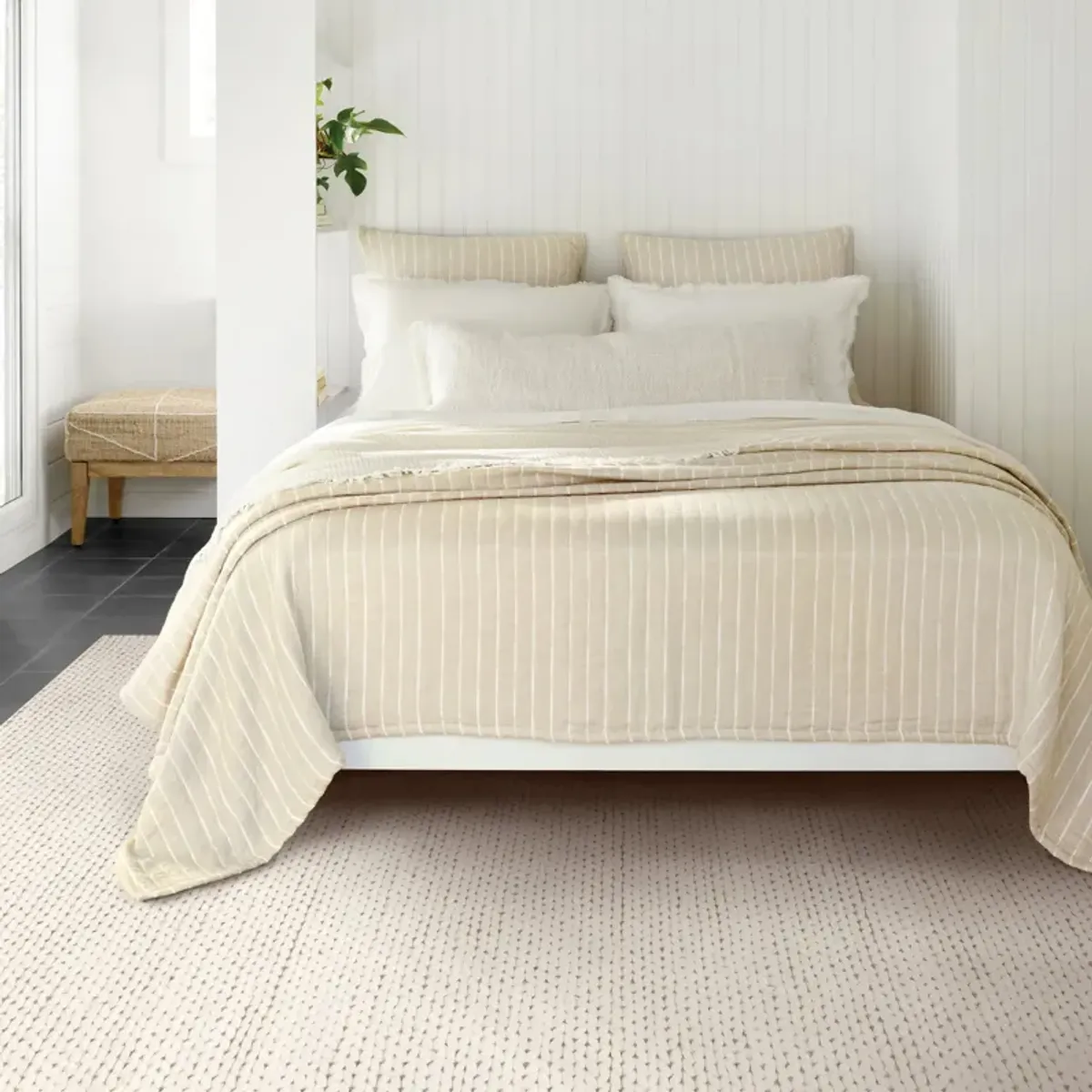 Haven Handwoven Wool-Blend Rug