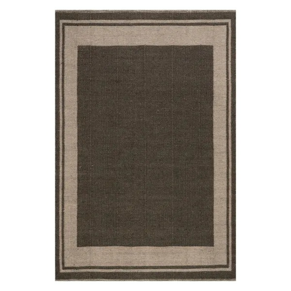 Canon Bordered Wool Cozy Rug