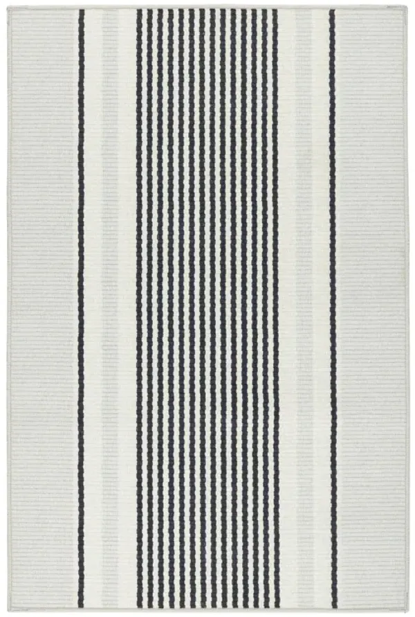 Gunner Stripe Machine Washable Rug