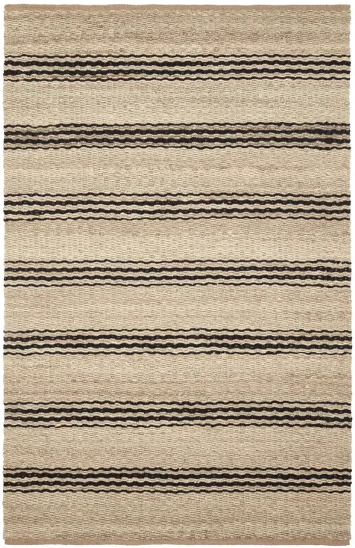 Jute Ticking Handwoven Jute Rug