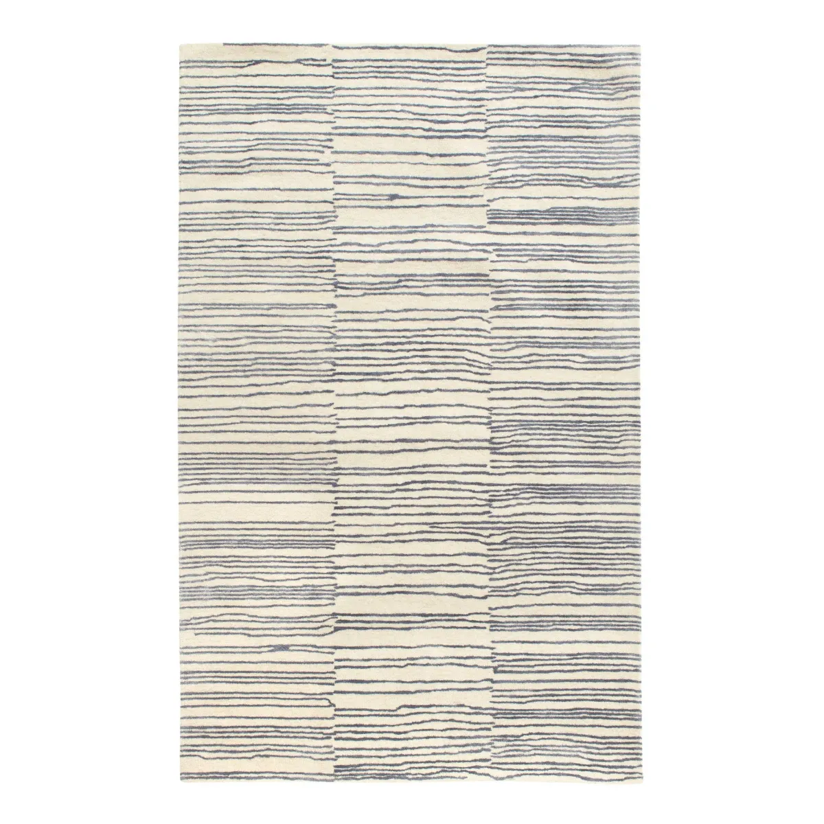 Striae Hand Tufted Wool Rug