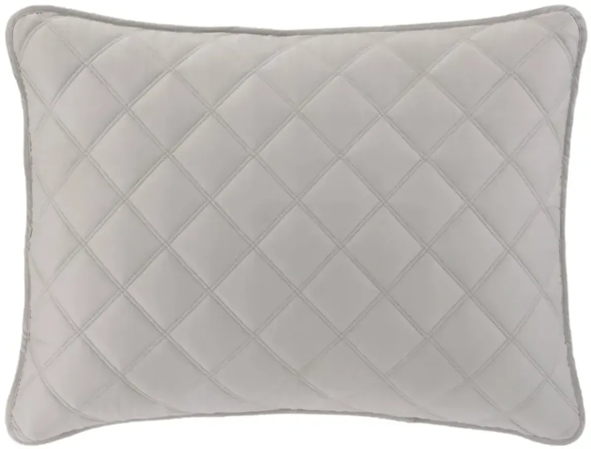 Quilted Silken Solid Sham