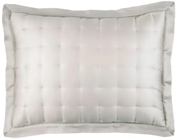 Silken Solid Puff Sham