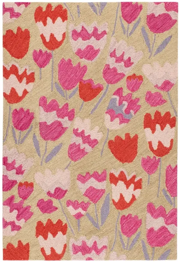 Zelie Hand Micro Hooked Wool Rug