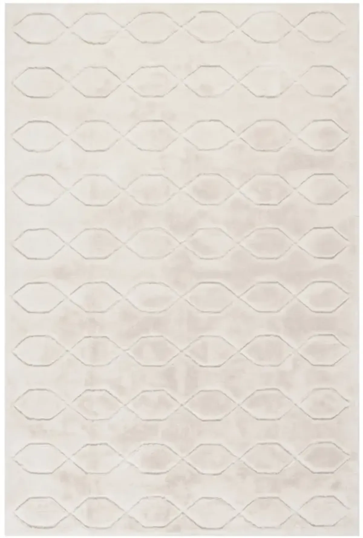 Rhythm Diamond Plush Cloud Washable Rug