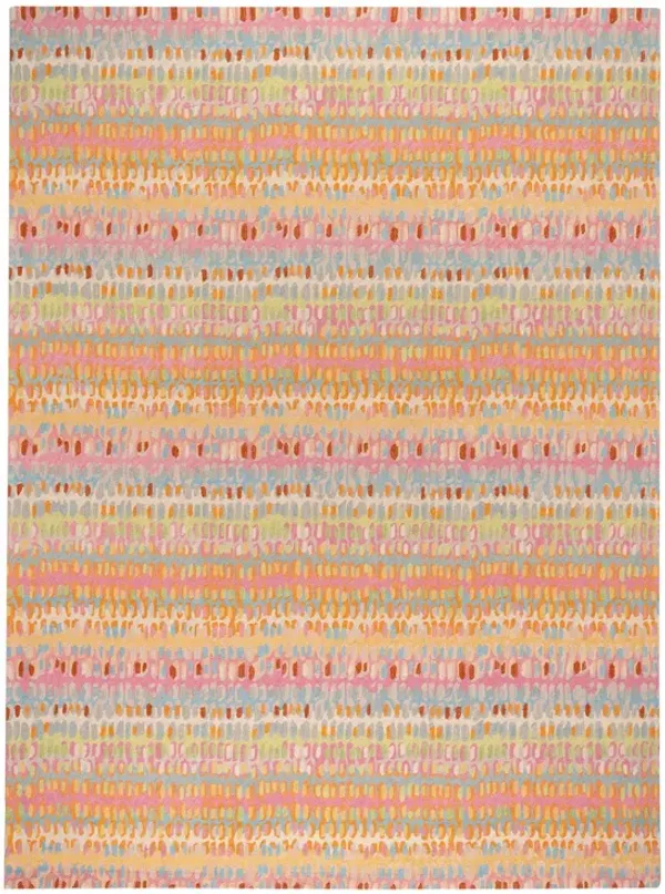 Paint Chip Hand Micro Hooked Wool Rug