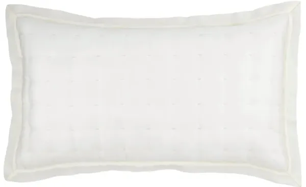 Silken Solid Puff Sham