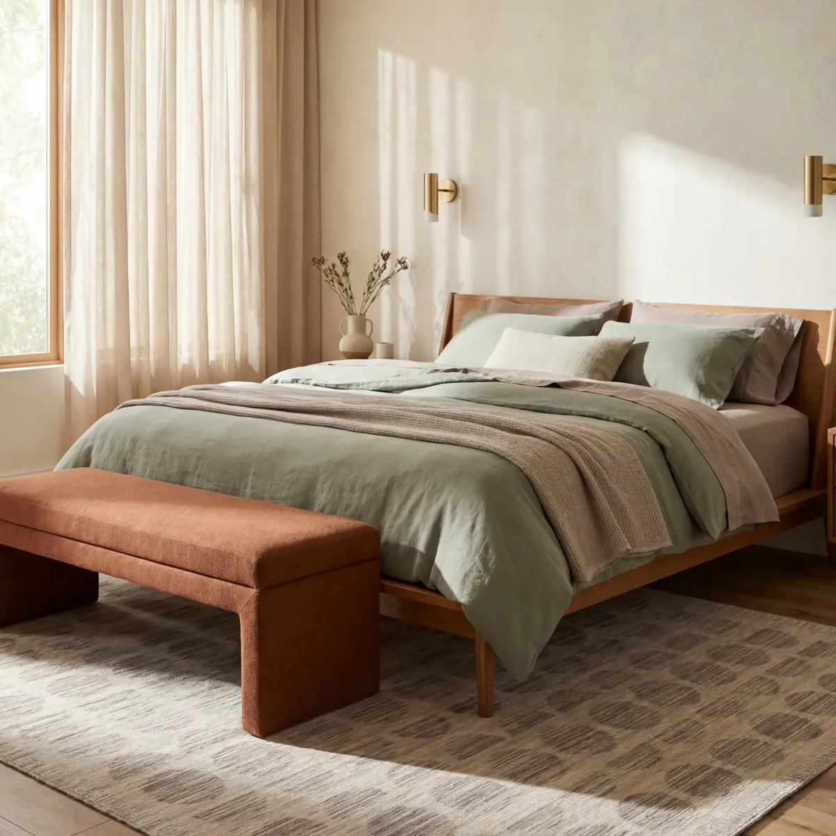 Nouran Modern Geometric Washable Rug