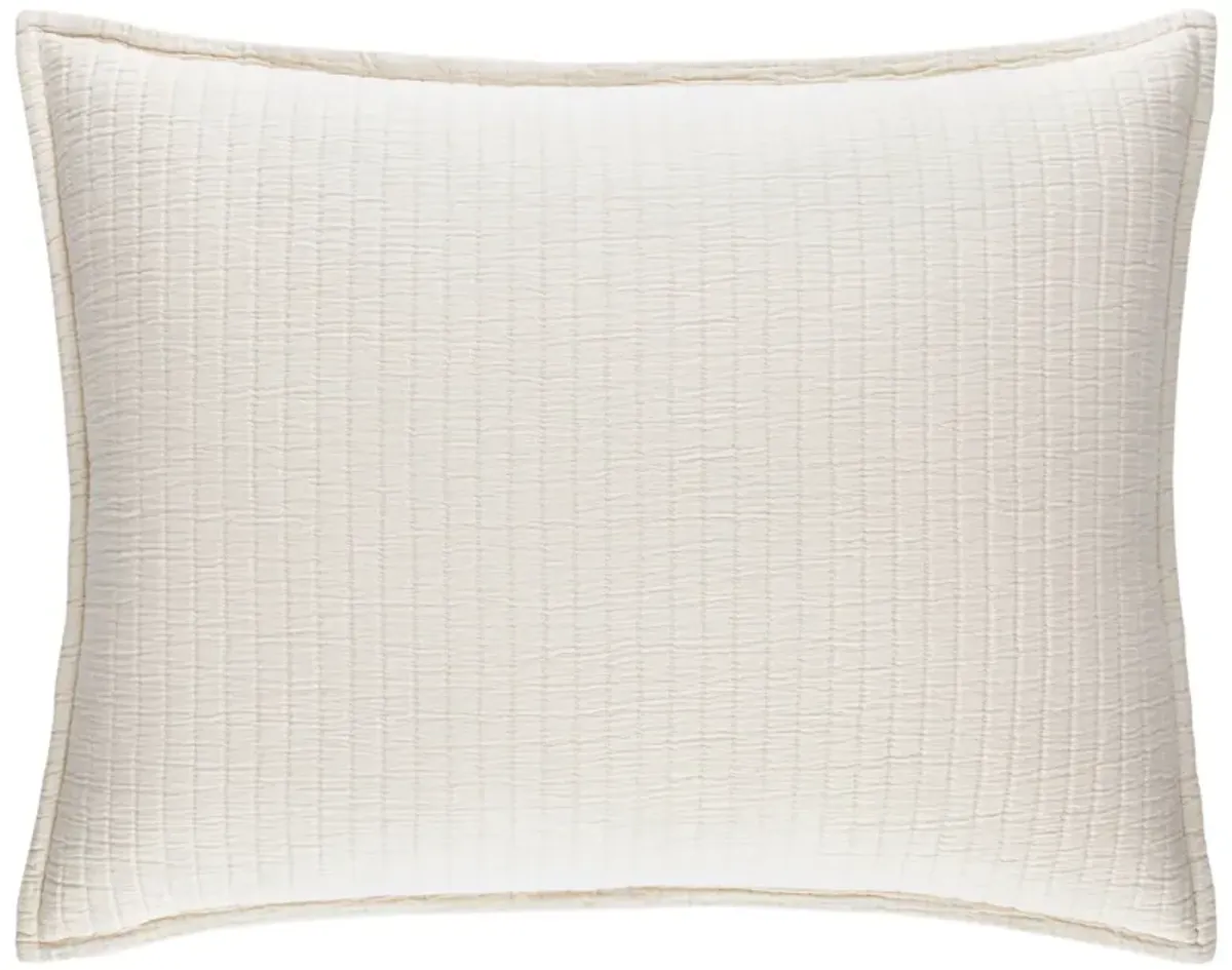 Boyfriend Matelasse Sham