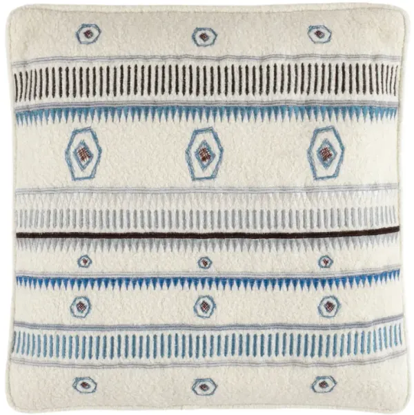 Spring Bush Embroidered Decorative Pillow Cover