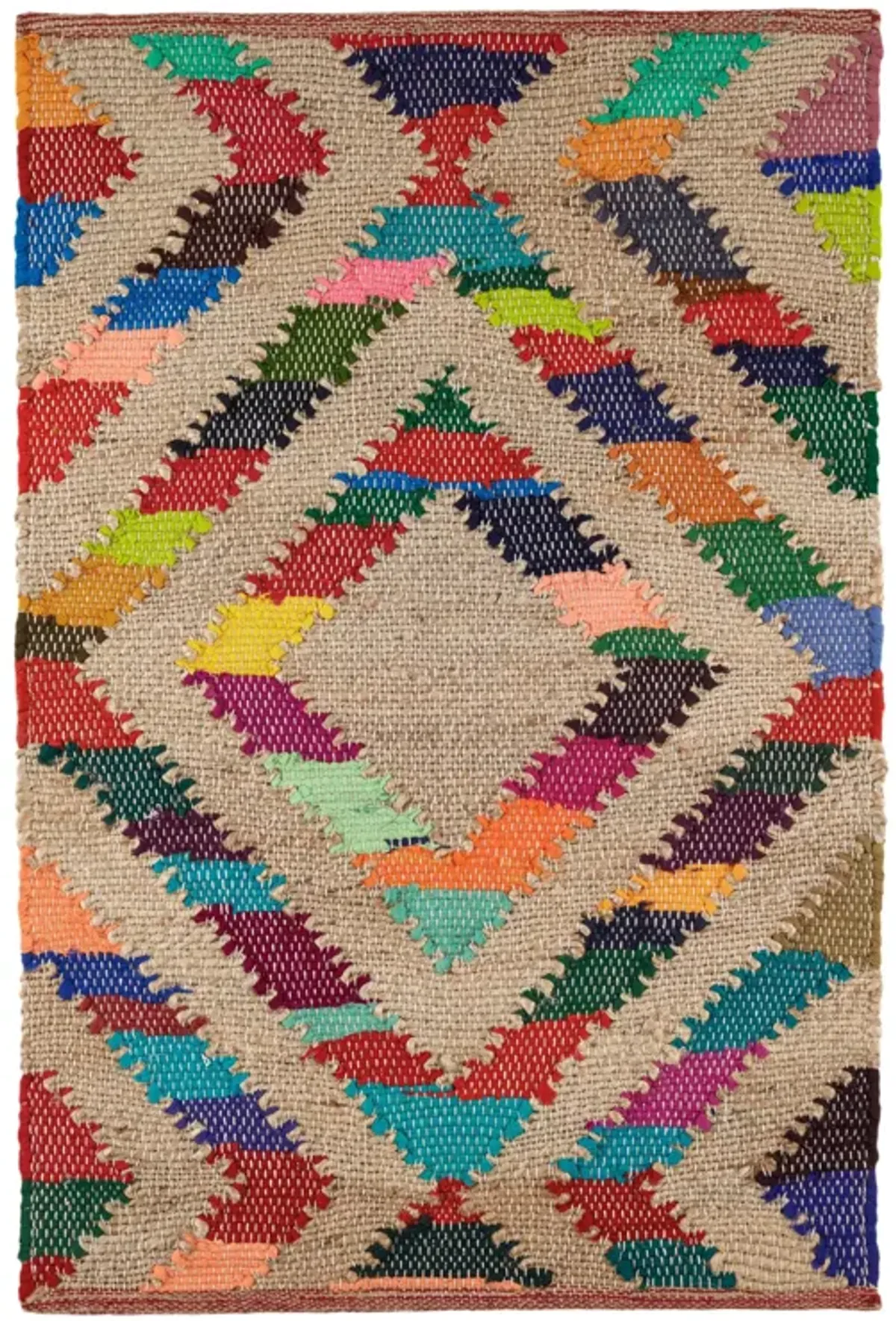 Tetra Chindi Handwoven Jute Rug