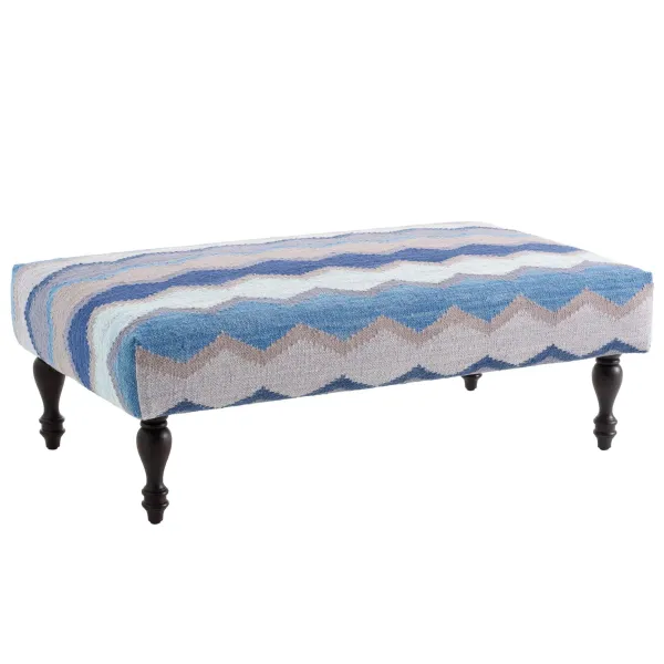 Safety Net Blue Rug Ottoman Frame