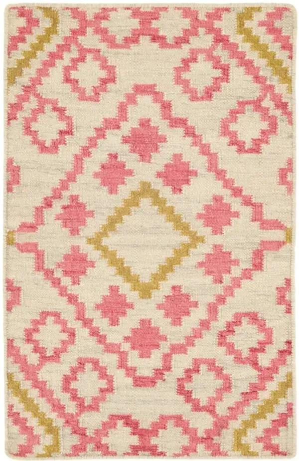 Jelly Roll Handwoven Wool Rug