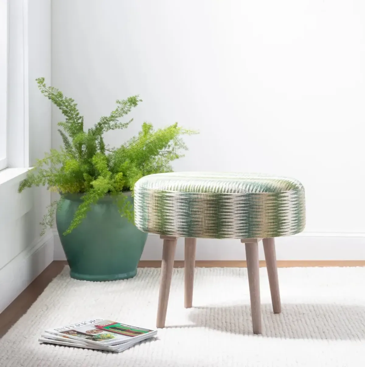 Niels Handwoven Wool/Viscose Rug