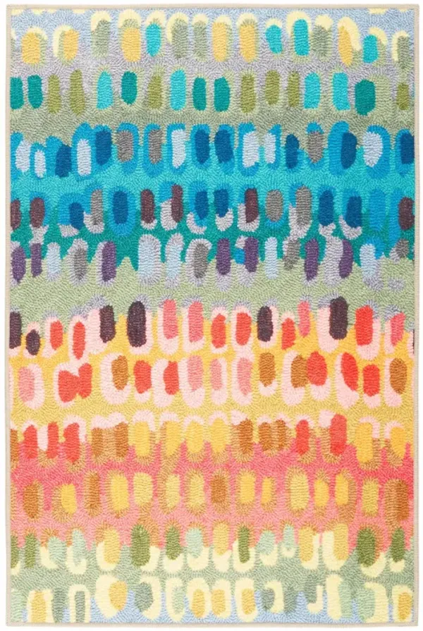 Paint Chip Machine Washable Rug