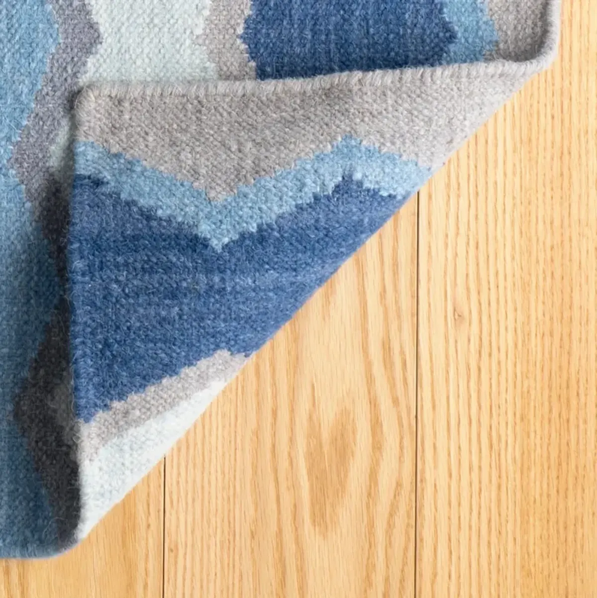 Safety Net Handwoven Wool Rug