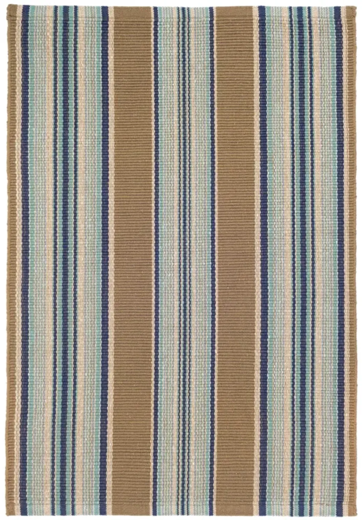 Heron Stripe Handwoven Indoor/Outdoor Rug