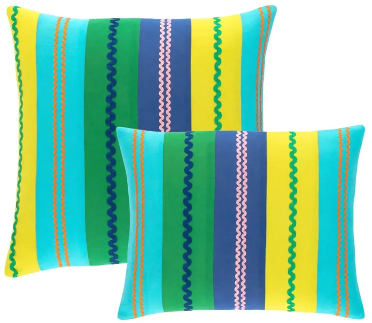 Ric Rac Stripe Decorative Pillow Cover