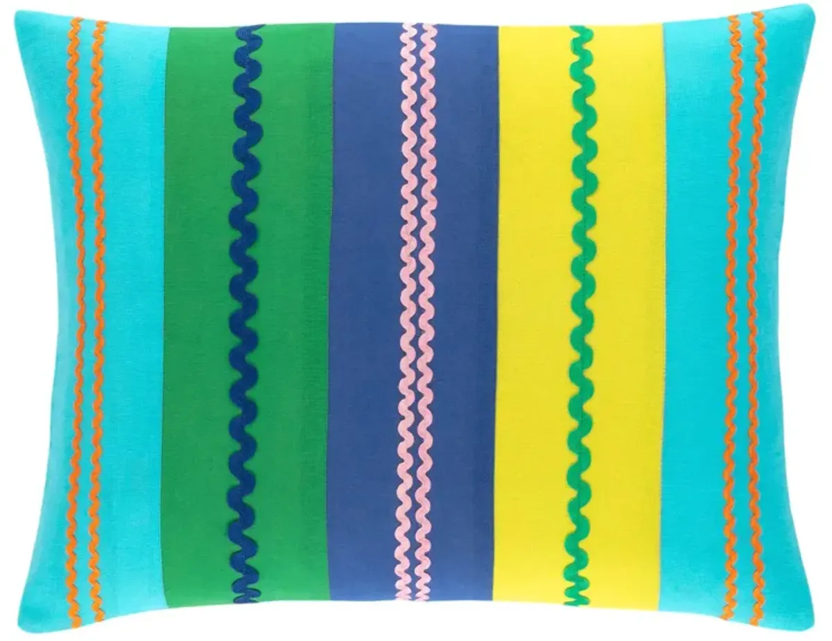 Ric Rac Stripe Decorative Pillow Cover