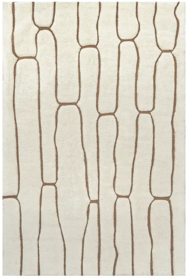 Azlo Abstract New Zealand Wool Rug