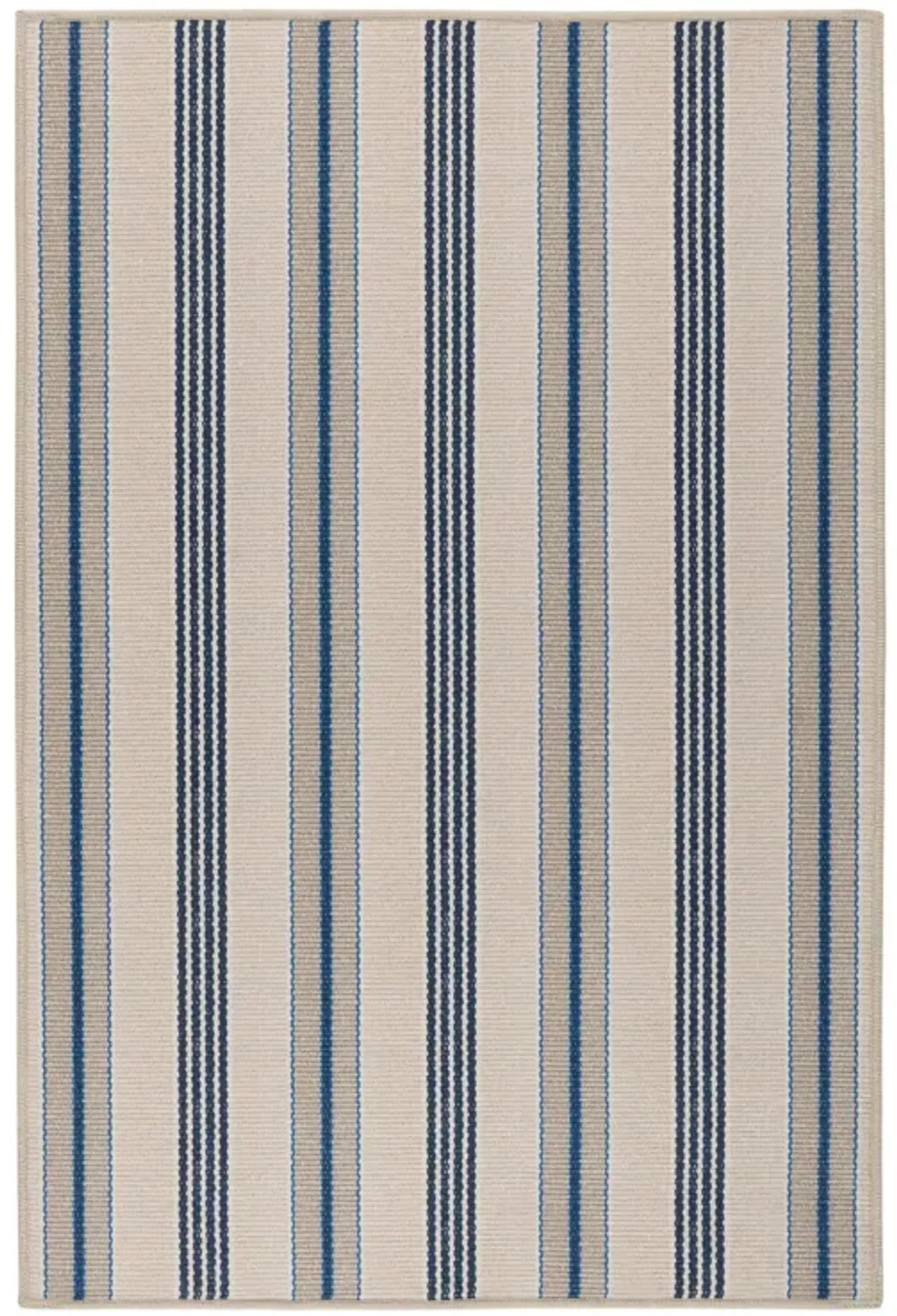 Nimes Ticking Machine Washable Rug