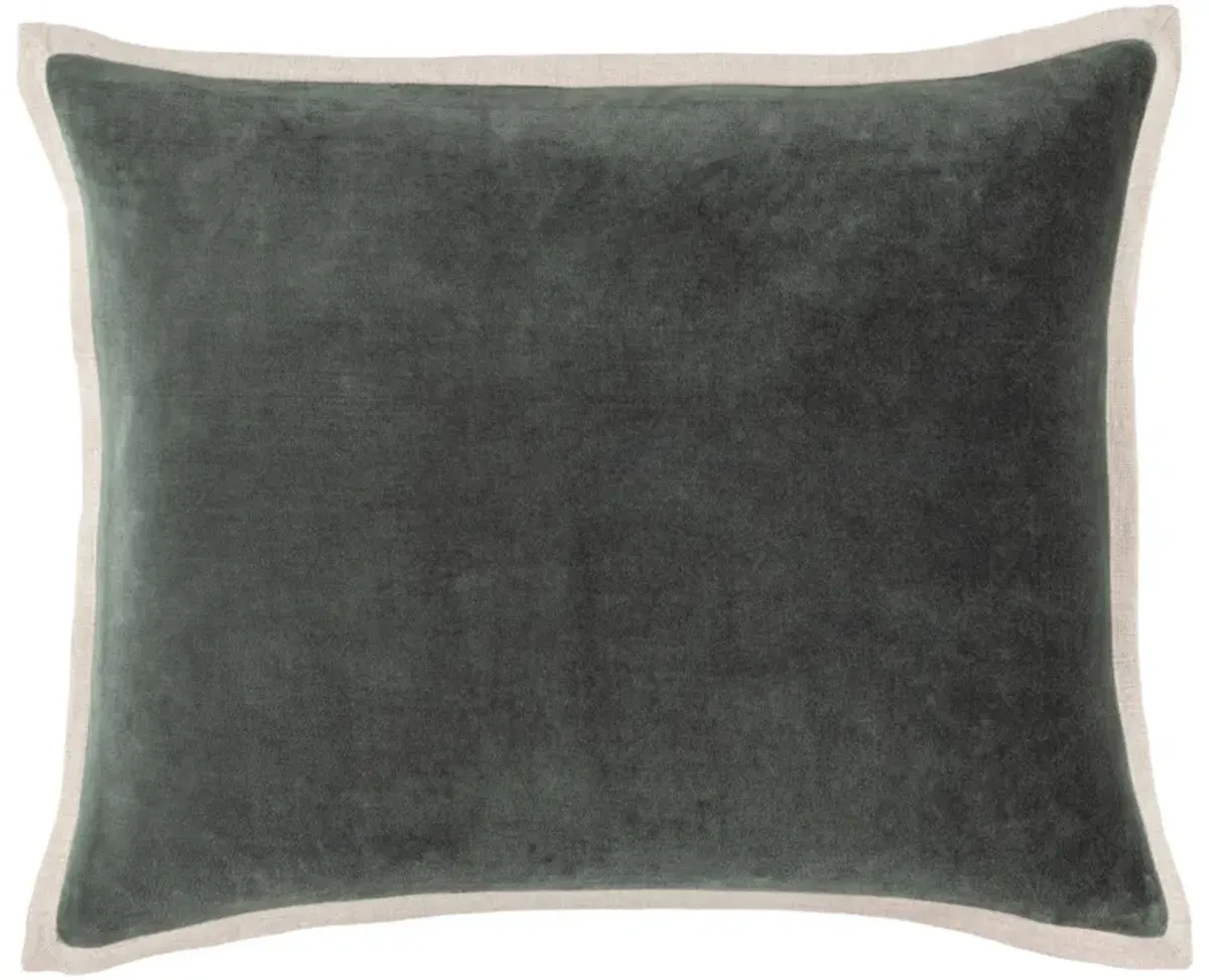 Gehry Velvet/Linen Decorative Pillow Cover