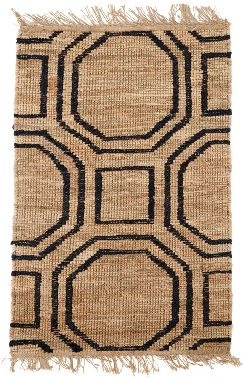 Hexile Hand Knotted Jute Rug