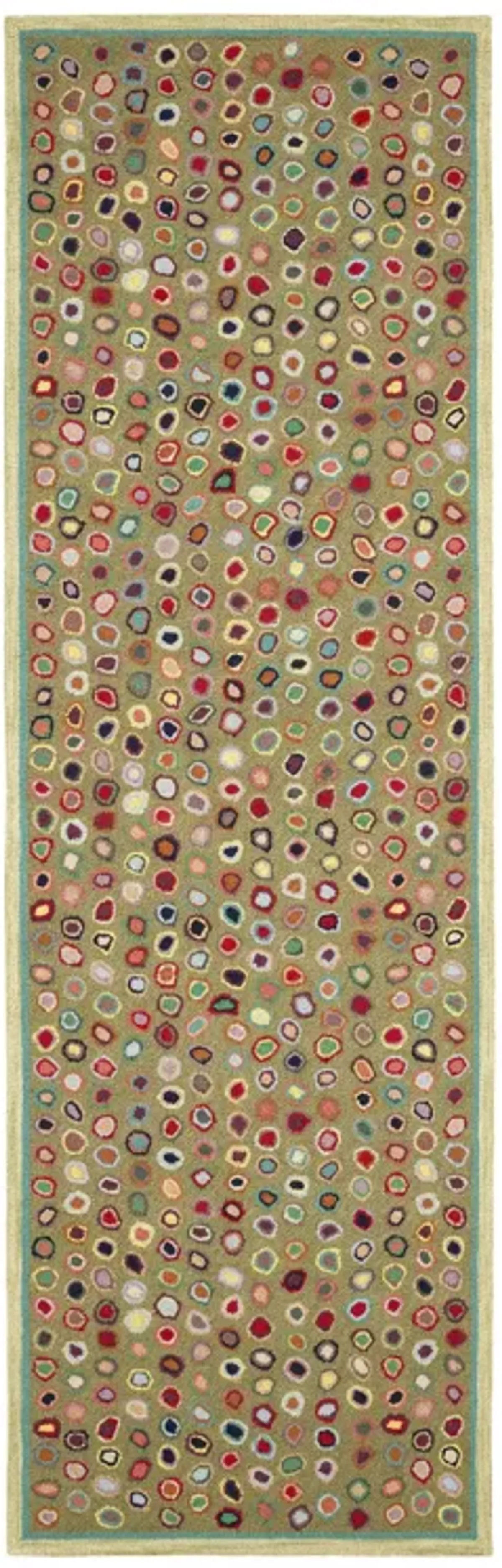 Cat's Paw Hand Micro Hooked Wool Rug