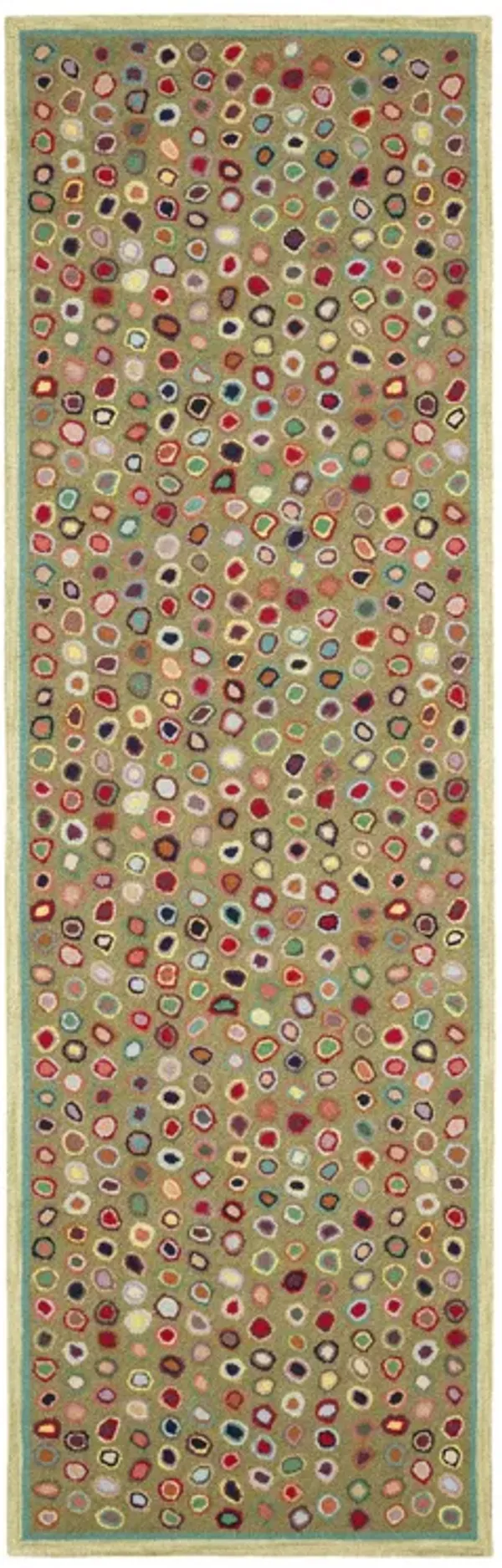 Cat's Paw Hand Micro Hooked Wool Rug