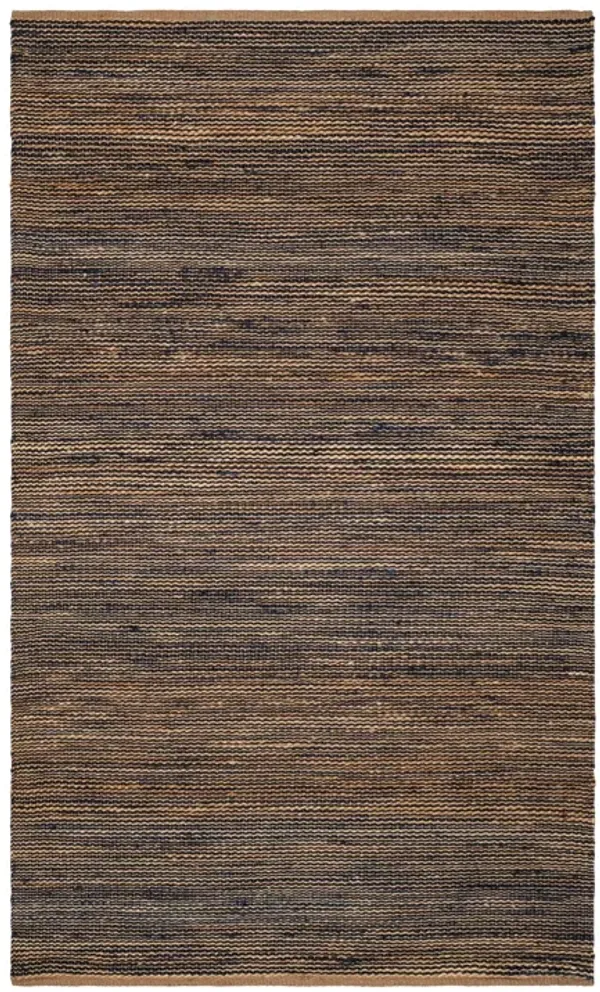 Striped Handwoven Jute Rug