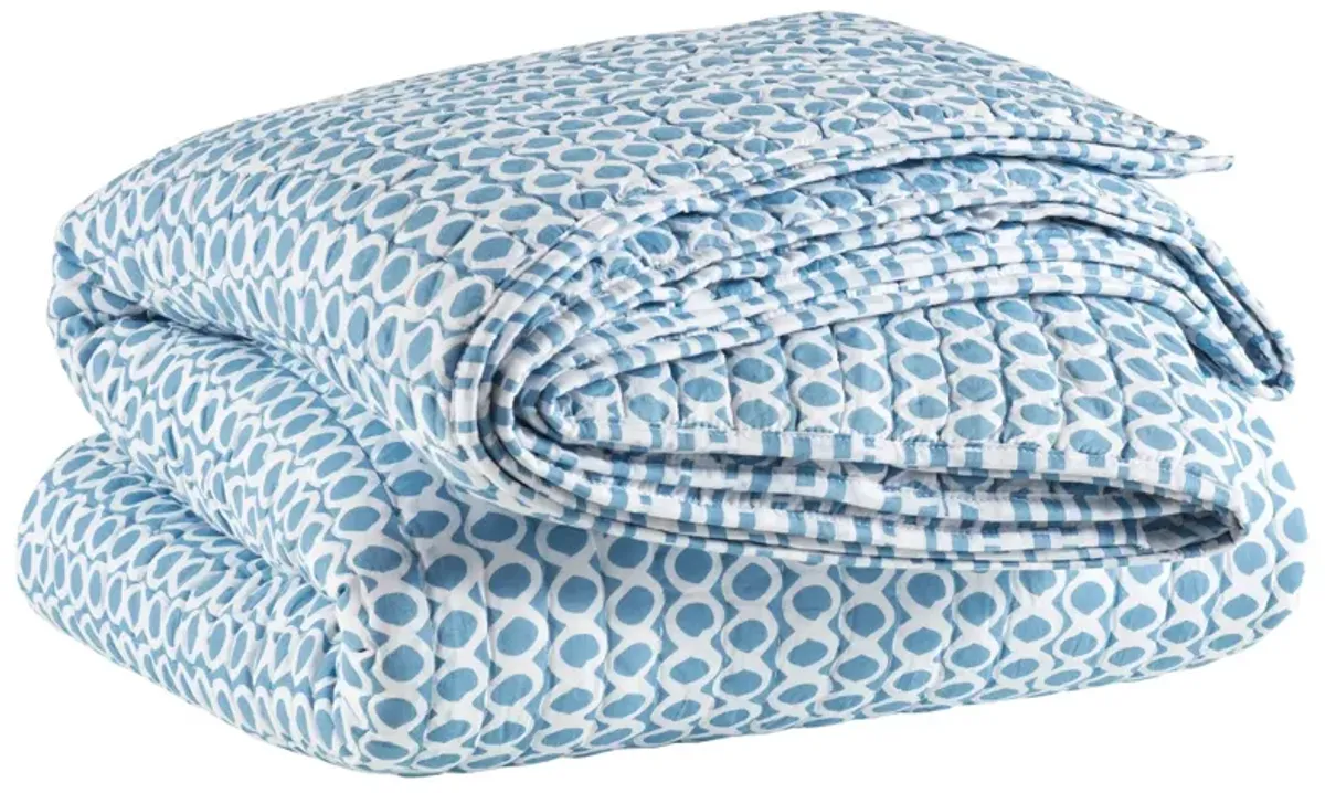 Tyler French Blue Quilt