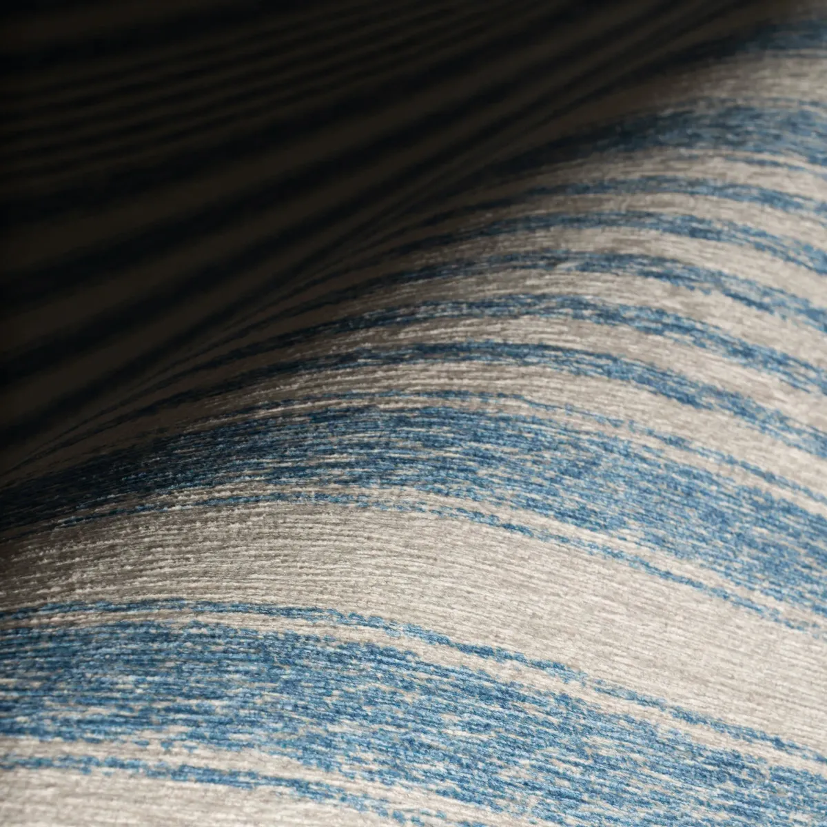 Vion Coastal Striped Machine Washable Rug