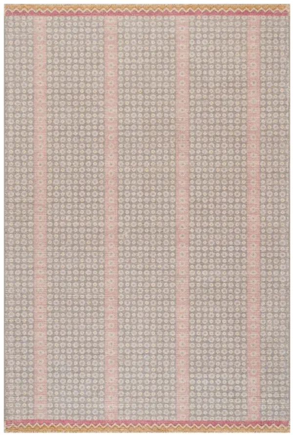 Pondicheri Hand-Tufted Striped Wool-Blend Rug