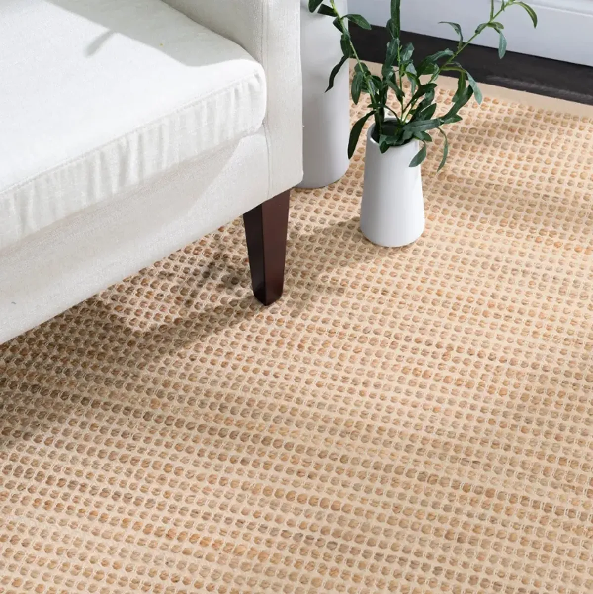 Gravel Handwoven Jute Rug