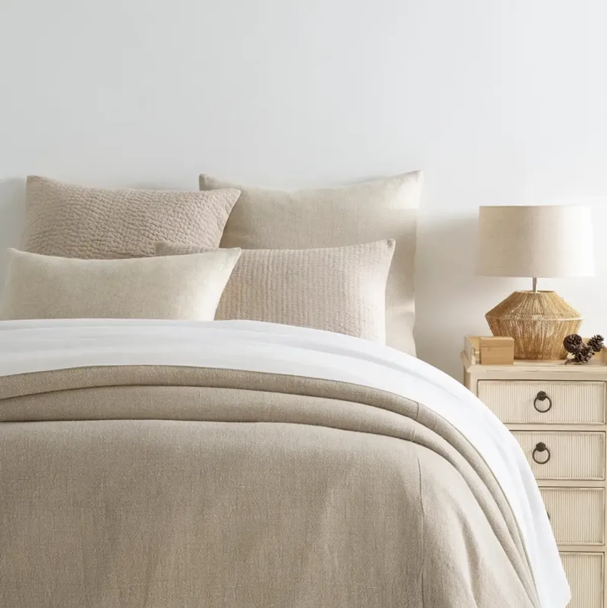 Stone Washed Linen Duvet Cover
