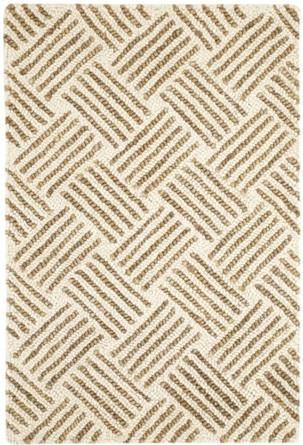 Layers Hand Hooked Wool Rug