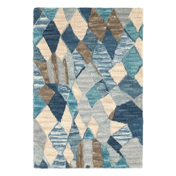 Deer Leap Hand Hooked Wool Rug