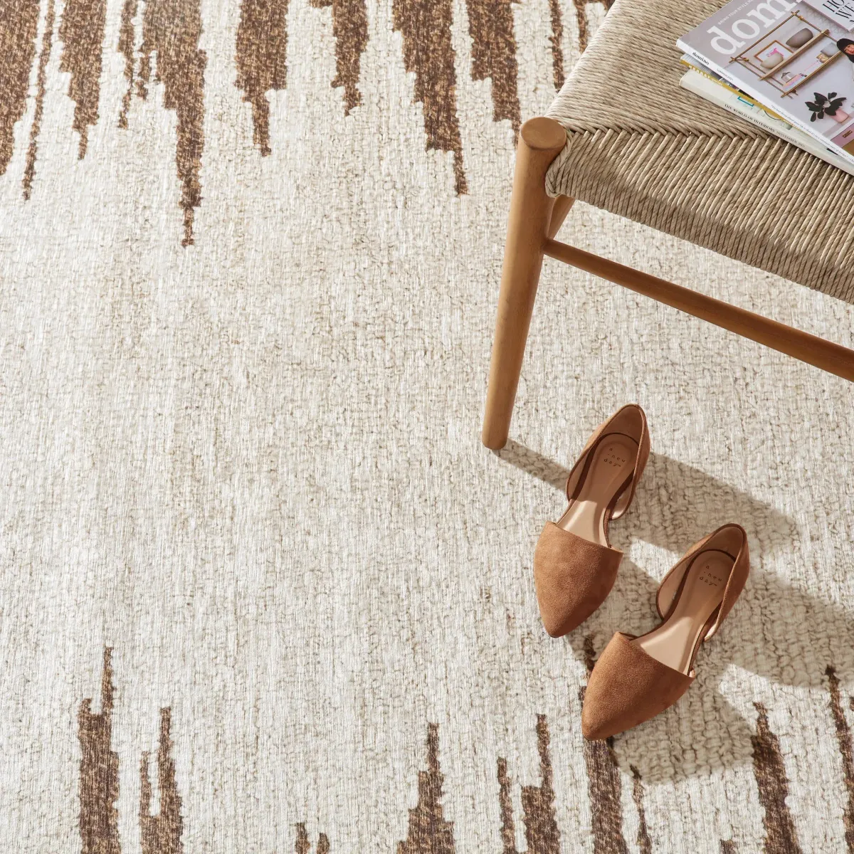 Moss Machine Washable Rug