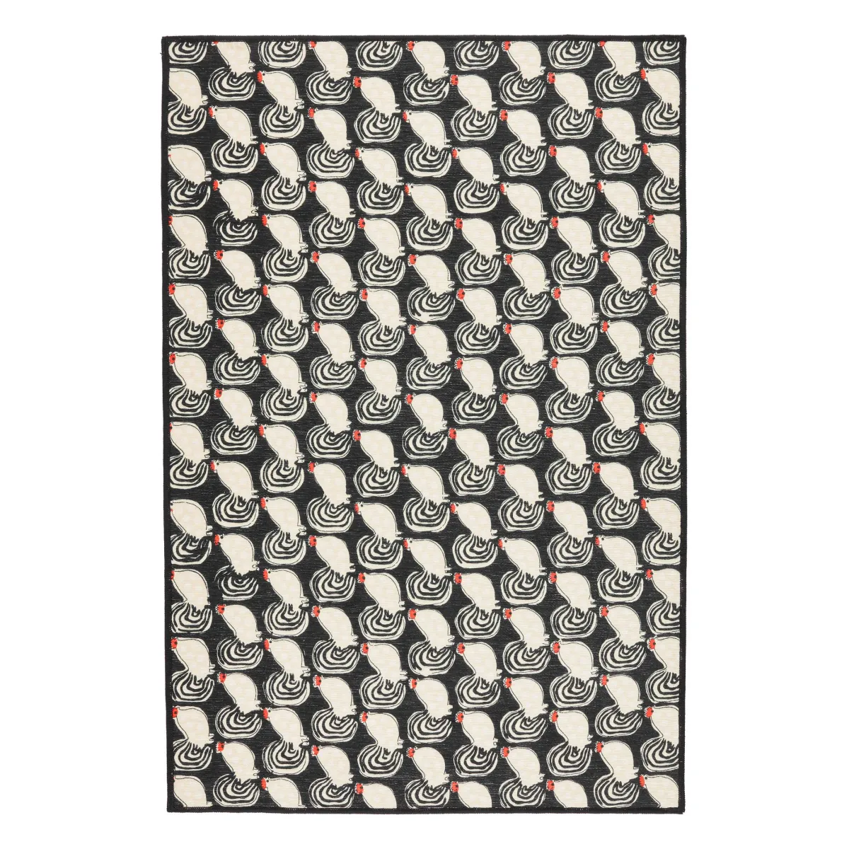 Cockadoodledoo Machine Washable Rug