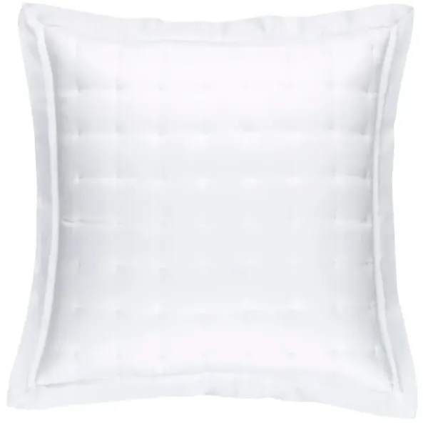 Silken Solid Puff Sham