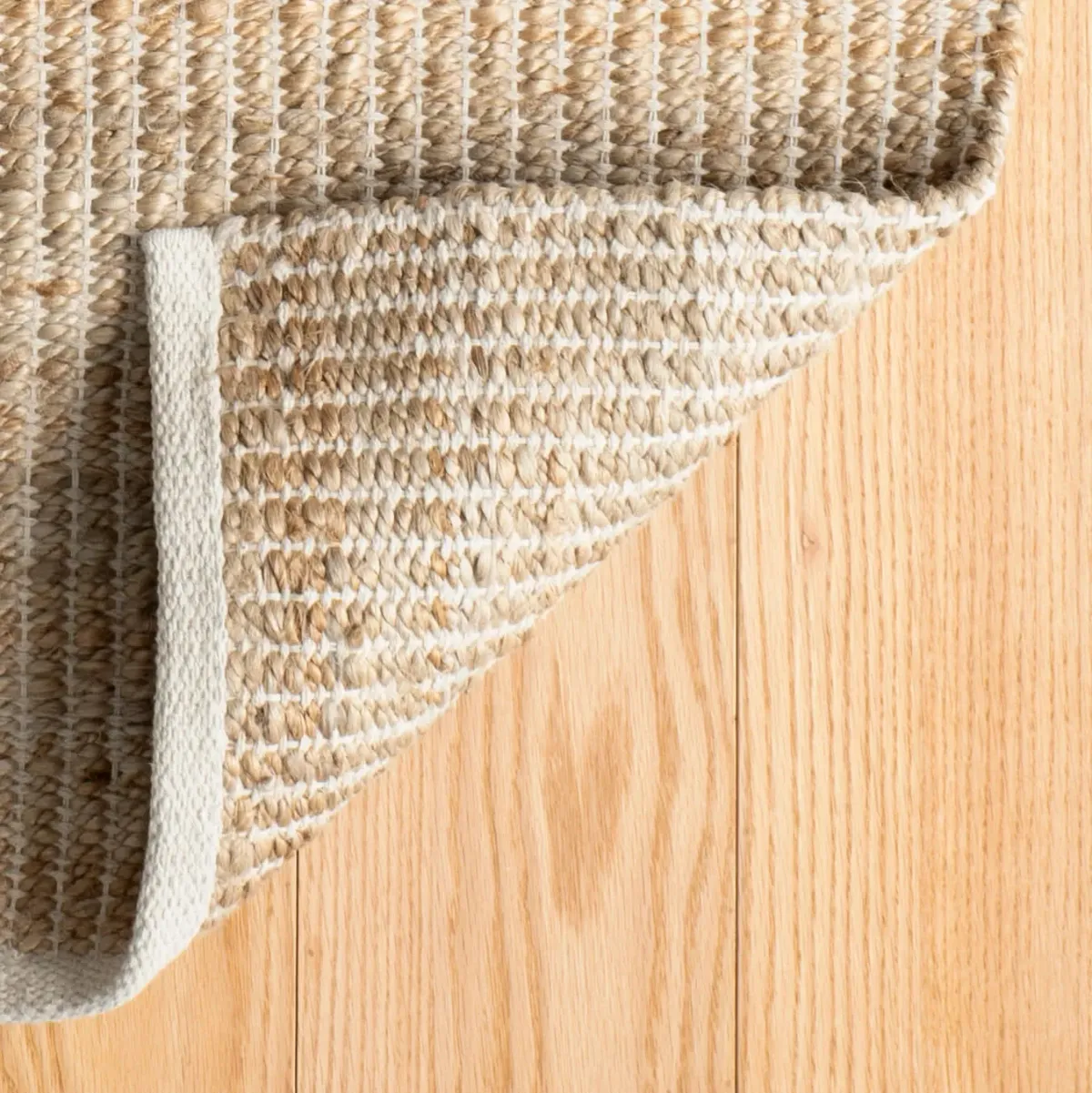 Gridwork Handwoven Jute Rug