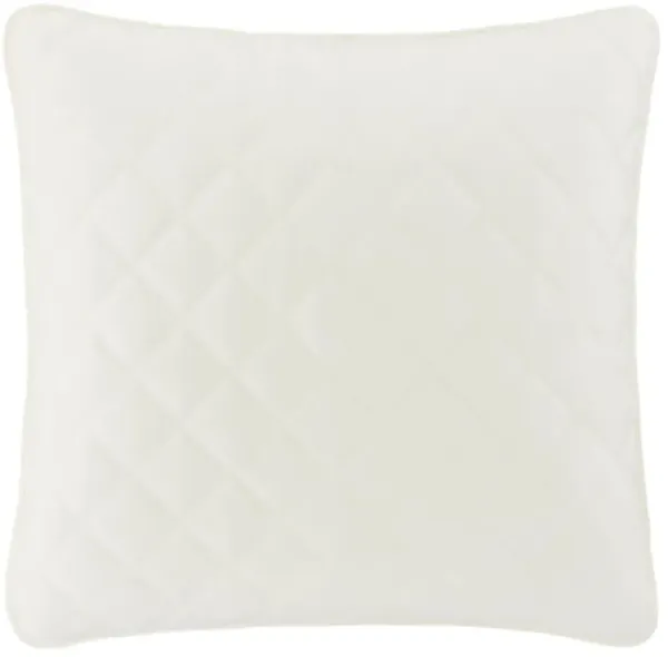 Quilted Silken Solid Sham