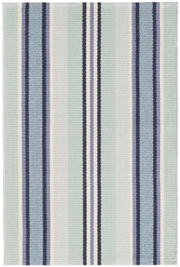 Barbados Stripe Handwoven Cotton Rug