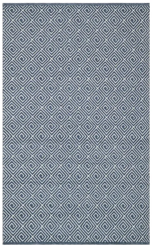 Geo Diamond Handwoven Wool Rug